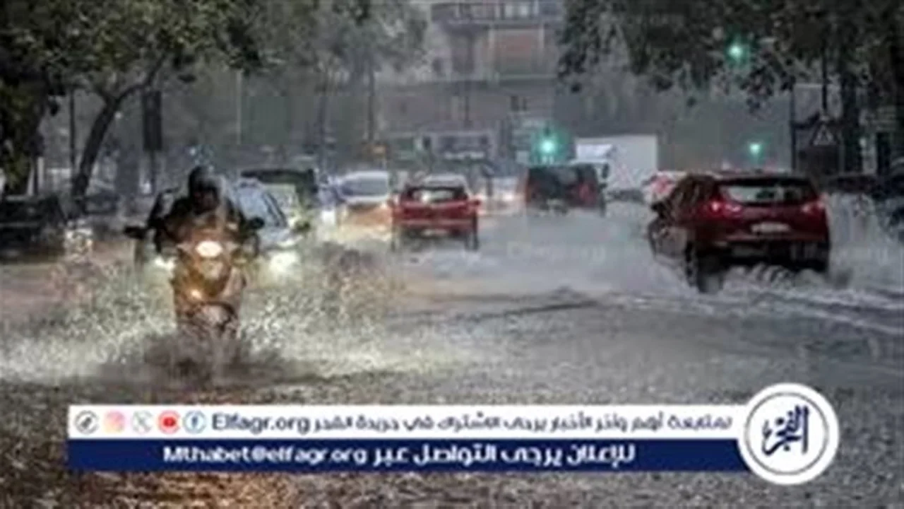 موجة طقس عنيف تضرب البلاد بسحب رعدية وأمطار غزيرة تشمل القاهرة والصعيد